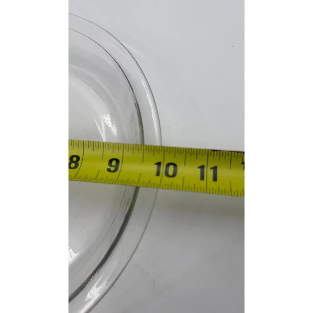 Set of 3 Pyrex 209 / 23 cm Clear 9